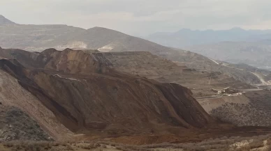 Erzincan’da Altın Madeninde Toprak Kayması