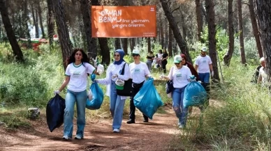 "Orman Benim" kampanyasında 313 ton atık toplandı