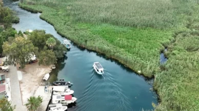 Muğla Akyaka Kadın Azmağı'nda "çevre dostu" tekneler hizmet verecek