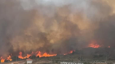 İstanköy'de Yangın Korkuttu