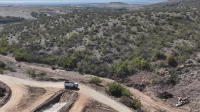 Edirne'ye Yaşam Verecek Çömlekköy Barajı İnşaatı Hızla Devam Ediyor