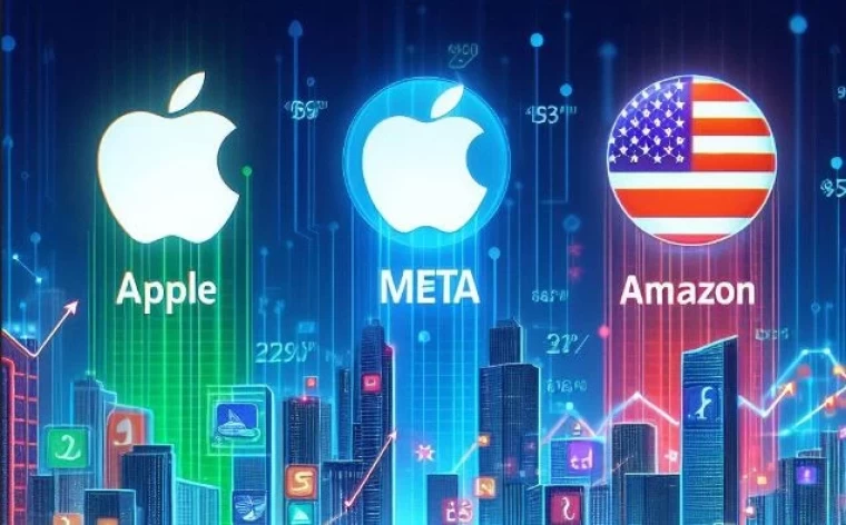 ABD’li teknoloji devleri Apple, Meta ve Amazon’un gelirleri arttı