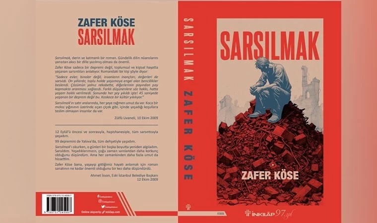 Sarsılmak yeni kapağıyla raflarda