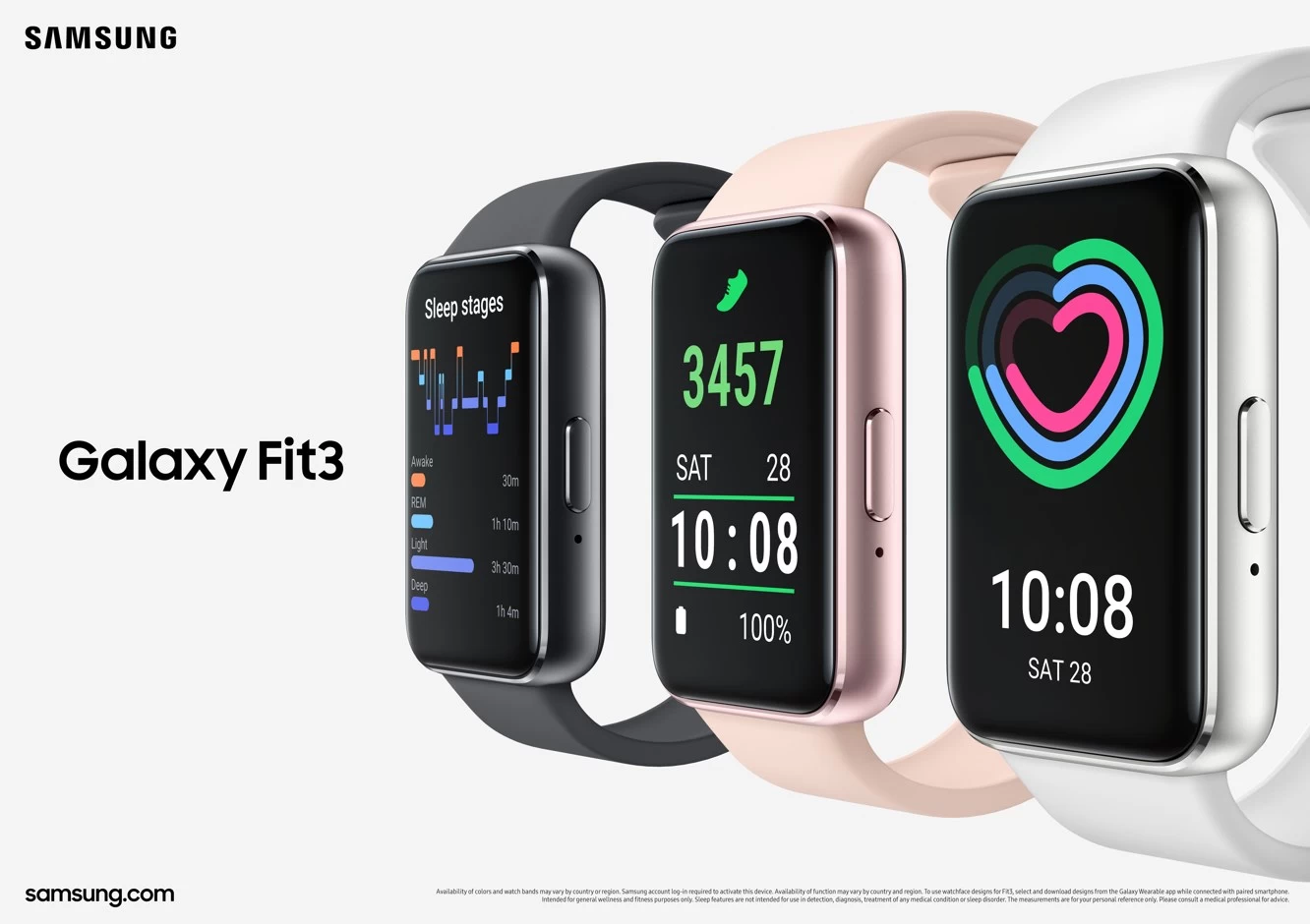 Samsung Galaxy Fit 3 Türkiye’de piyasaya sürüldü