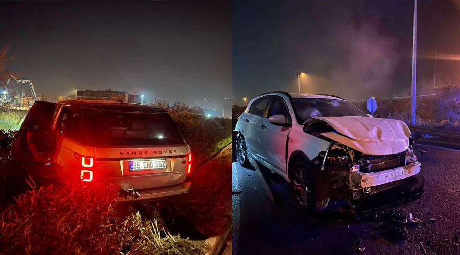 İzmir’de Ünlü Şarkıcı Tolga Yanık Trafik Kazası Geçirdi