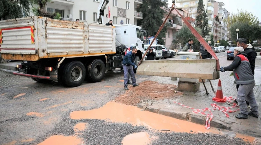 Bornova’da Ölüm Çukuruna Karşı Acil Önlem