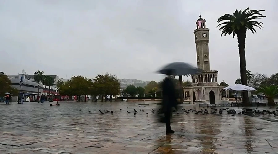 İzmir'de Sağanak Yağış Uyarısı: Kuvvetli Yağışlar Geliyor