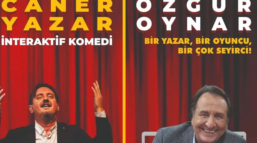 Caner Yazar’ın "Özgür Oynar" Tiyatro Oyunu İzmir’de