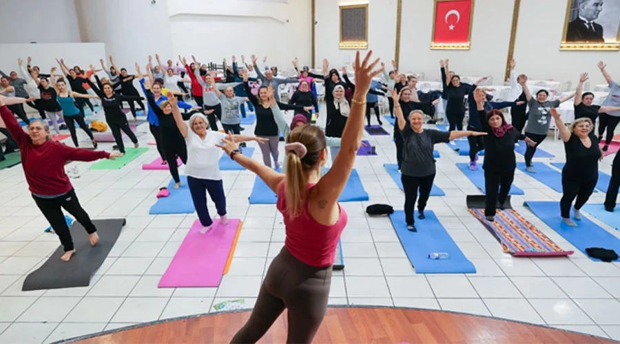 Buca’da Kadınlardan Pilates ve Zumba Kurslarına Yoğun İlgi