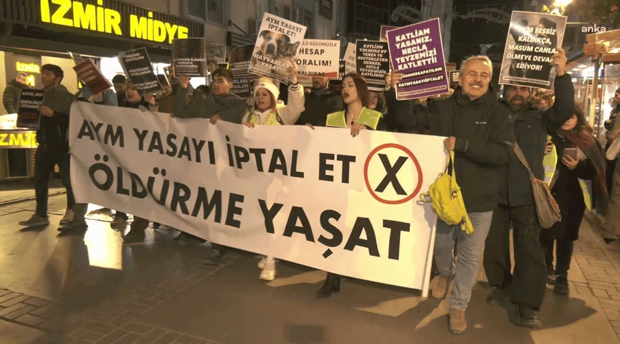 İzmir’de ‘Necla Teyze’ İçin Yürüyüş